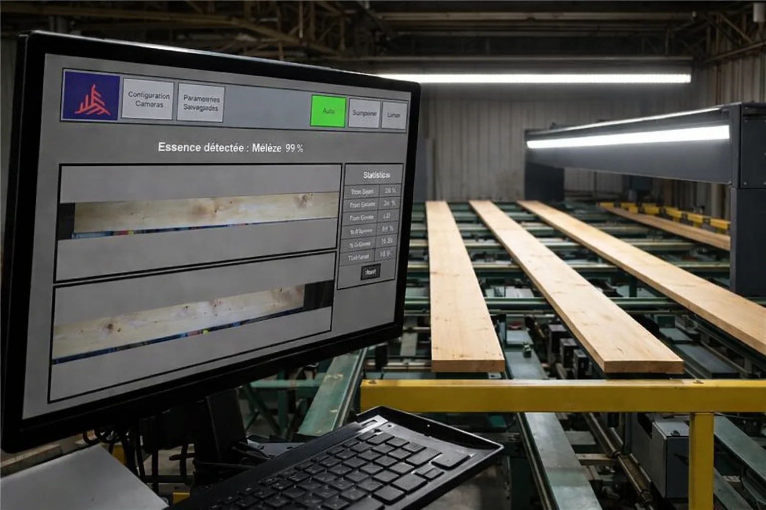 Automatisation industrielle — Systeme Reconnaissance Essence Bois 2026 04