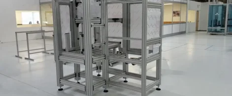 Robotunits products — Modular framing systems that simplify design and assembly, enabling machine builders to save time, reduce costs, and increase machine flexibility.