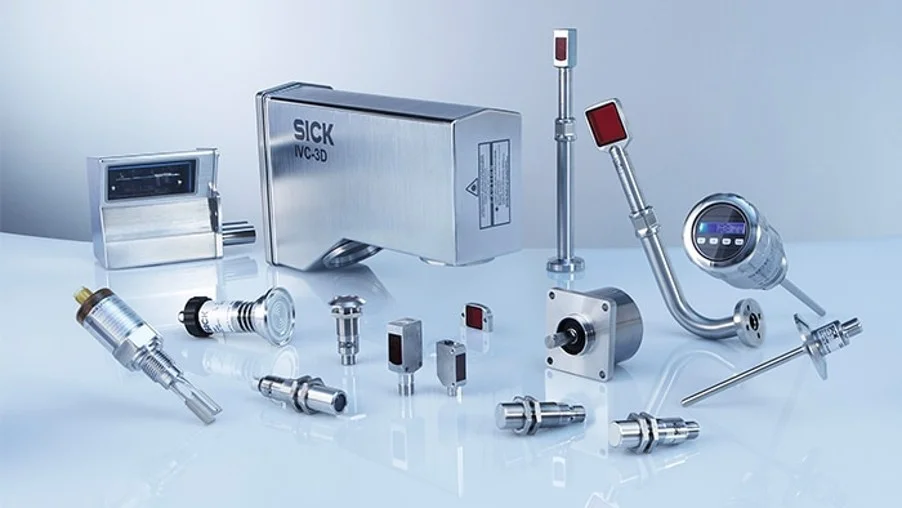 Produits SICK — Capteurs robustes adaptés aux applications de détection de présence, de mesure de distance, de mesure dimensionnelle et de sécurité machine.